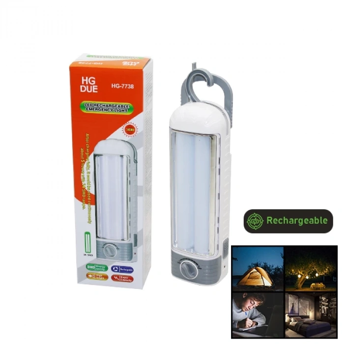 34 SMD LED ŞARJLI IŞILDAK FENER (5365)