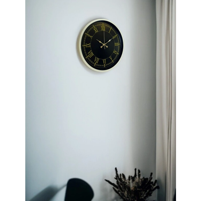 36 Cm Cream Roman Numeral Wall Clock