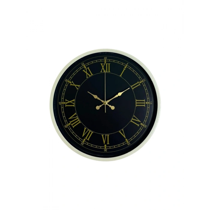 36 Cm Cream Roman Numeral Wall Clock