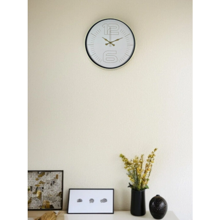 36 Cm Sade Dekoratif Duvar Saati