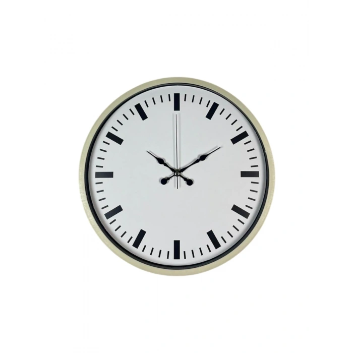 36 Cm Sade Dekoratif Duvar Saati