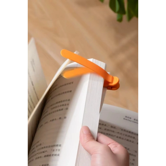 3’lü Otomatik Kitap Ayıracı – Akıllı Silikon Yer İmi Klips Seti, Okuma Severler İçin Pratik Kitap Aksesuarı