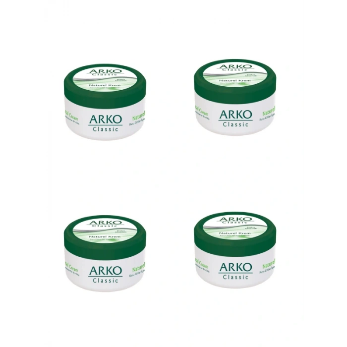 4 ADET ARKO CLASSİC NATUREL EL KREMİ 150ML (5365)