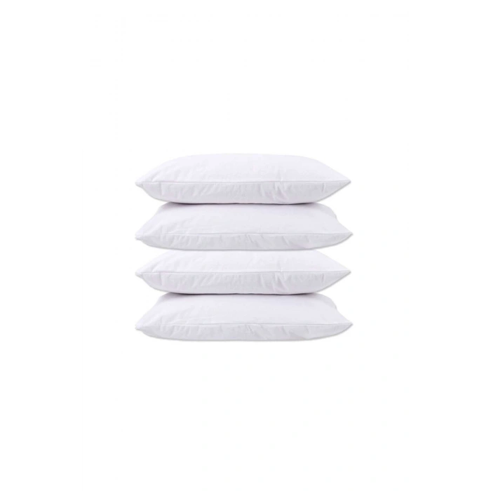4-Piece Waterproof Pillow Protector Cotton Zippered 50x70