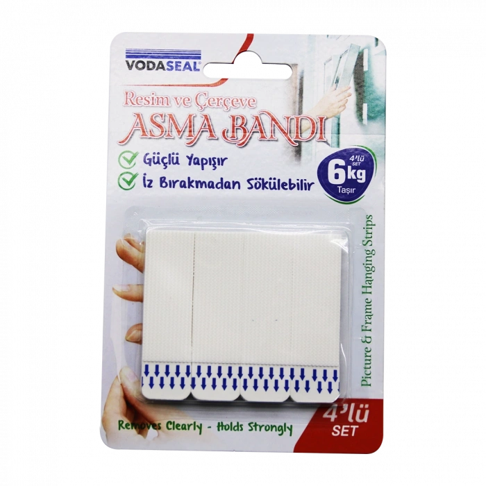4 PARÇA  RESİM VE ÇERÇEVE ASMA BANTI 6KG.TAŞIMA (5365)