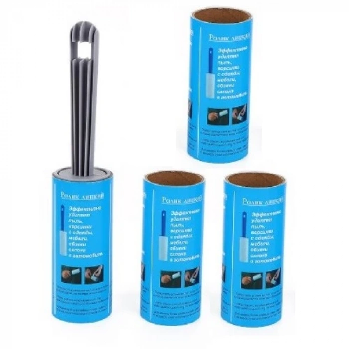 4 Yedekli 240 Yaprak Tüy Toz Toplama Rulosu (5365)