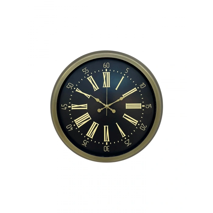 40 Cm Metal Antique Roman Vintage Wall Clock