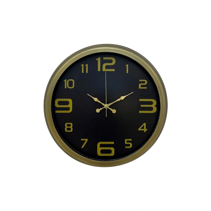 40 Cm Metal Eskitme Vintage Duvar Saati