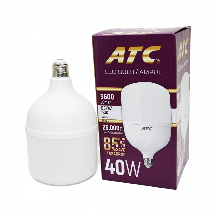 40W TORCH LED BULB AMPUL BEYAZ E27 (5365)