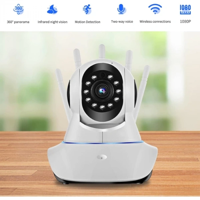 5 Antenli Bebek Ev Güvenlik Kamerası