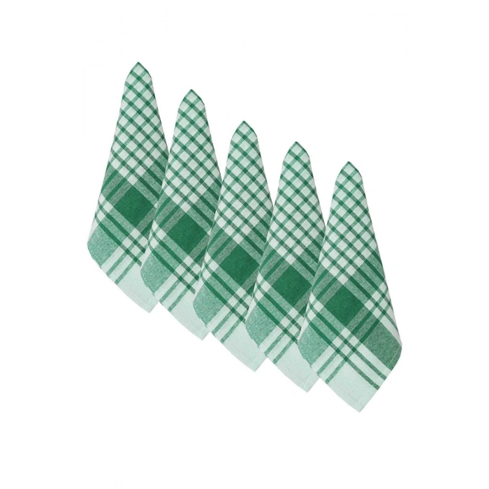 5 Piece Kitchen Drying Cloth German Napkin 100% Cotton