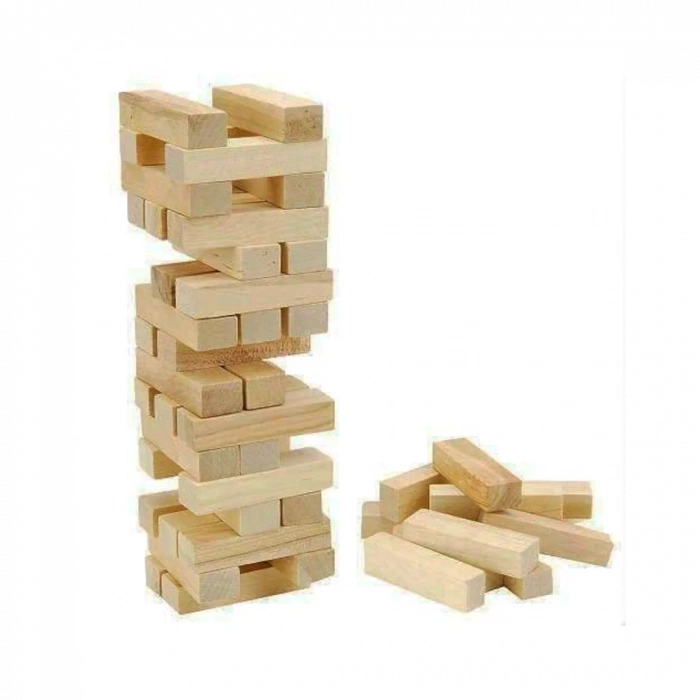 54 PARÇA  AHŞAP DENGE JENGA OYUNU (5365)