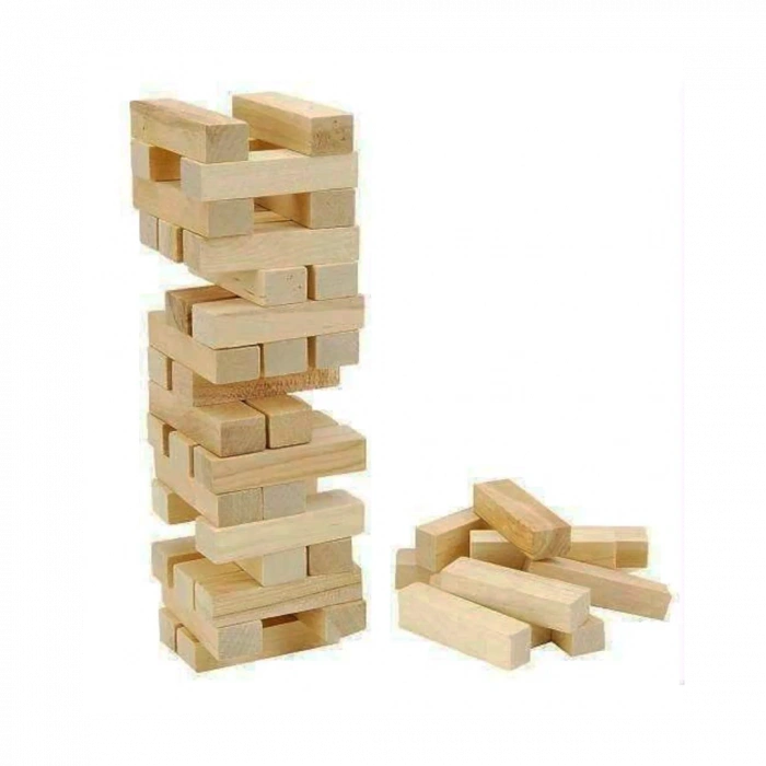 54 PARÇA  AHŞAP DENGE JENGA OYUNU (5365)