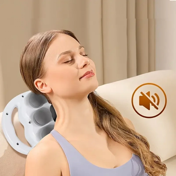 6 Başlıklı Şarjlı Isıtmalı Masaj Aleti (5365)