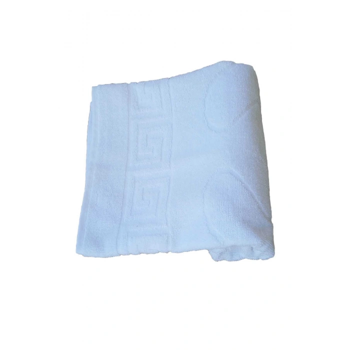 6-Piece Cotton Foot Towel Bathroom Mat with Footprints 50x70 cm