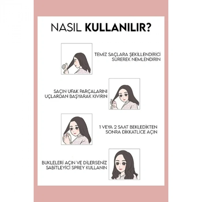 6lı Bigudi Seti