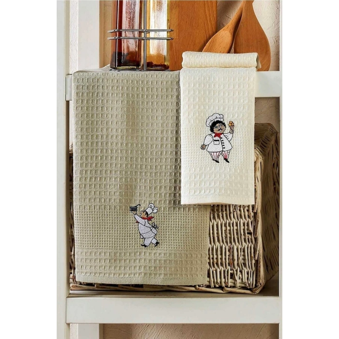 6 Piece Kitchen Dishcloth 30 X 50 Cm Chef