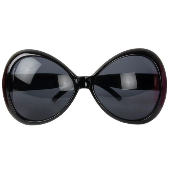 70s Yeşilçam Party Glasses Black Color