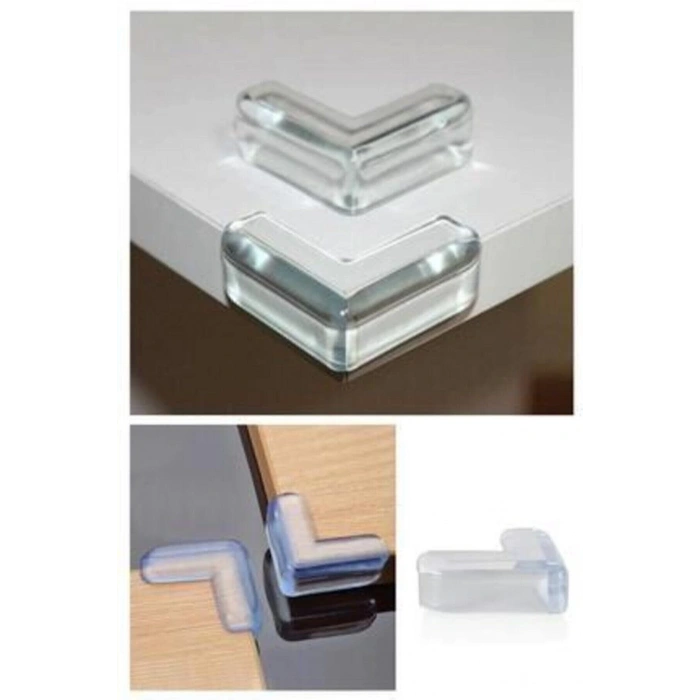 8 Lİ Masa Sehpa Köşe Koruyucu Silikon- Çocuk Koruma Aparatı (5365)