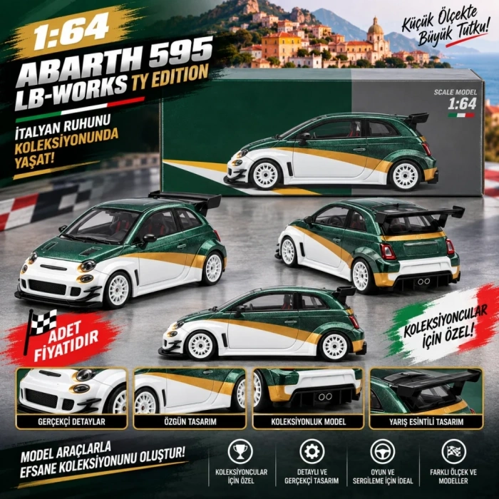 Abarth 595 Lb-works Ty Edition 1 Adet Araç