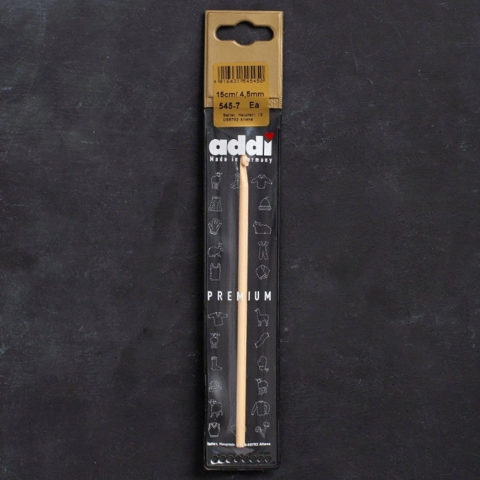 Addi Bambus 4,5mm 15cm Bambu Yün Tığ - 545-7