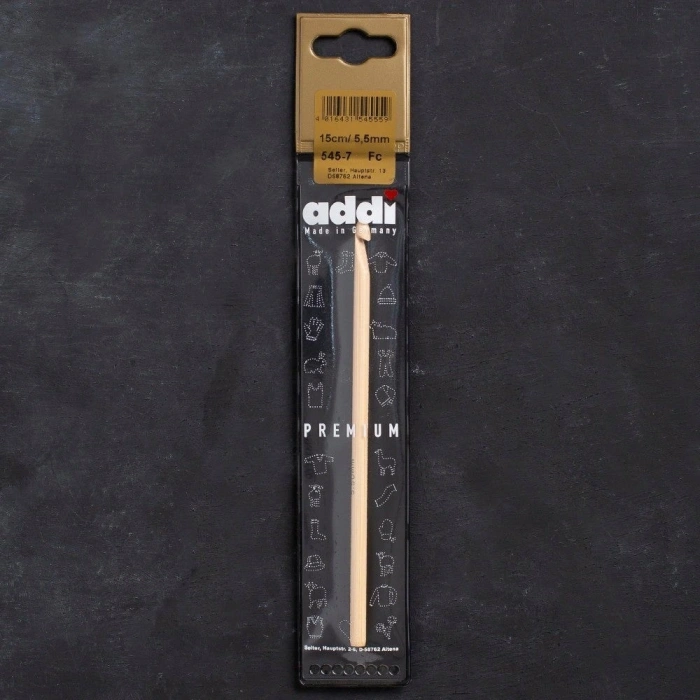 Addi Bambus 5,5mm 15cm Bambu Yün Tığ - 545-7