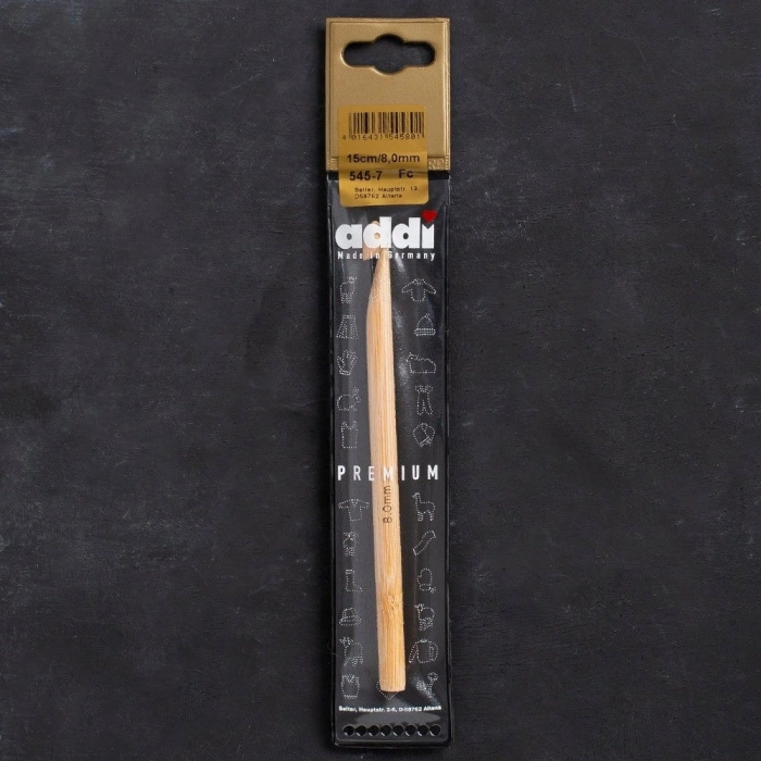 Addi Bambus 8mm 15cm Bambu Yün Tığ - 545-7
