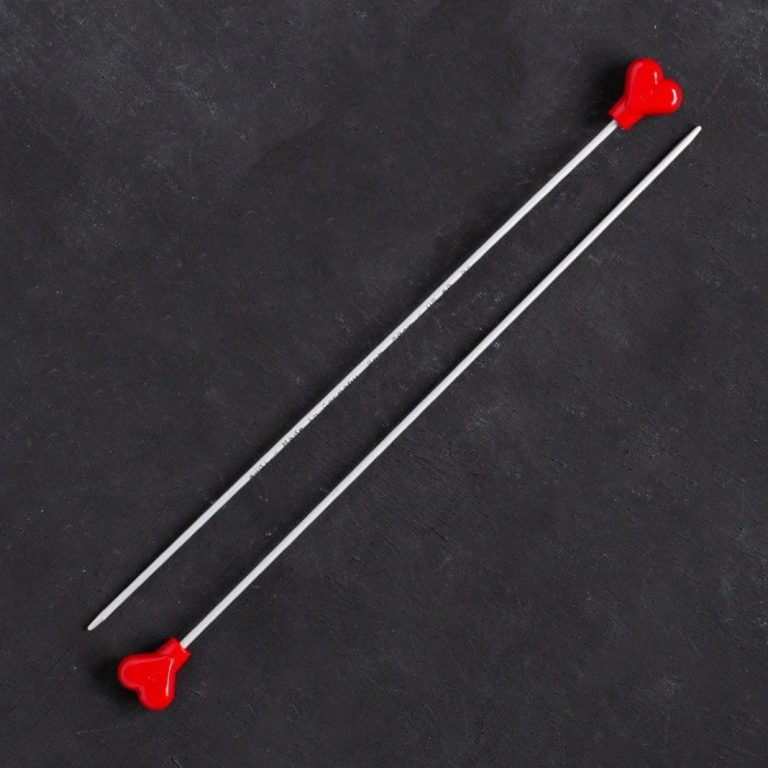 Addi Kalpli 2mm 20cm Klasik Alüminyum Örgü Şişi -