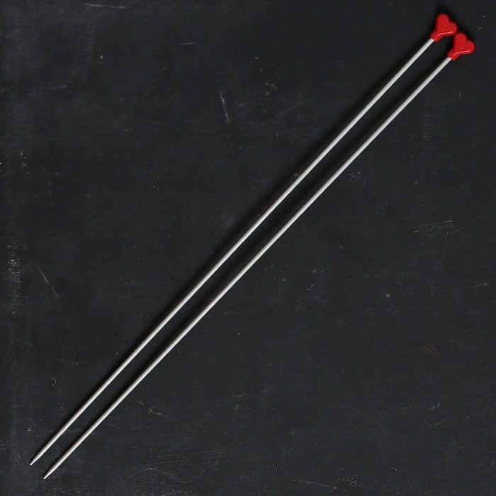 ADDI KALPLİ 3MM 40CM KLASİK ALÜMİNYUM ÖRGÜ ŞİŞİ -