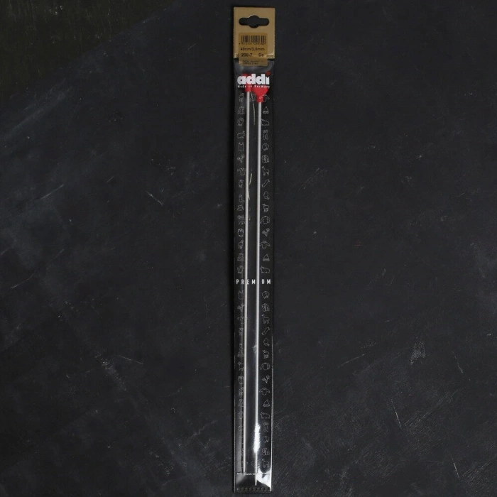 ADDI KALPLİ 3MM 40CM KLASİK ALÜMİNYUM ÖRGÜ ŞİŞİ -