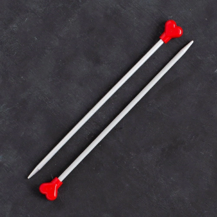 Addi Kalpli 5mm 20cm Klasik Alüminyum Örgü Şişi -