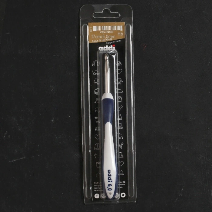 Addi Swing Maxi 6 Mm 17 Cm Lacivert Ergonomik Yün