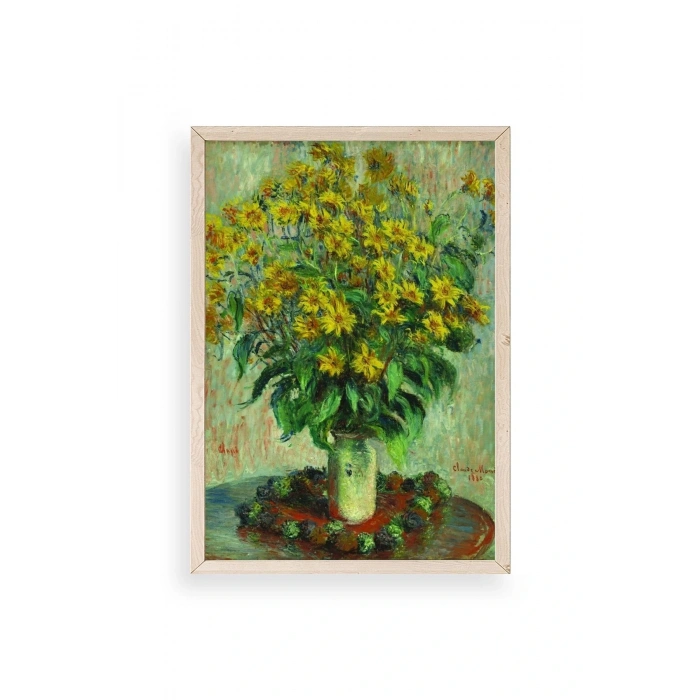 Ağaç Ahşap Çerçeveli Tablo 17 x 23