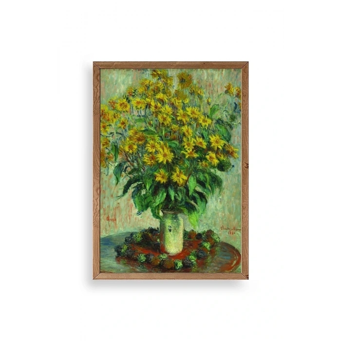 Ağaç Ahşap Çerçeveli Tablo 30 x 42