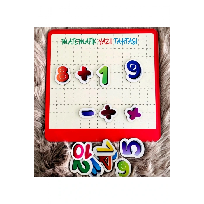 Ahşap Bultak Sayılar Yazı Tahtası