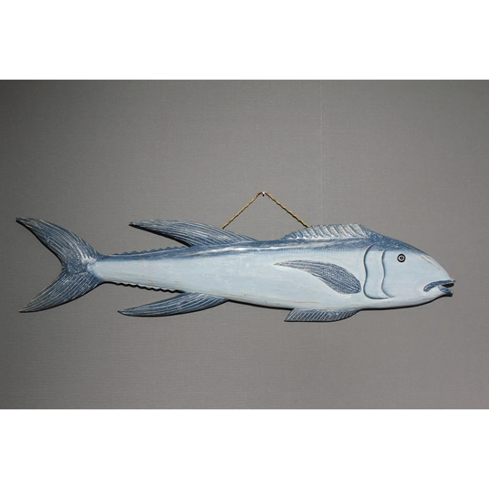 Ahşap Duvara Asmalı Balık Pano