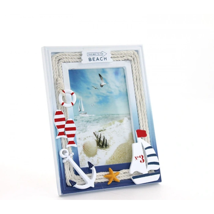 Wooden Marine Picture Frame Model 1