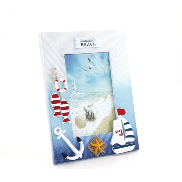 Wooden Marine Picture Frame Model 3