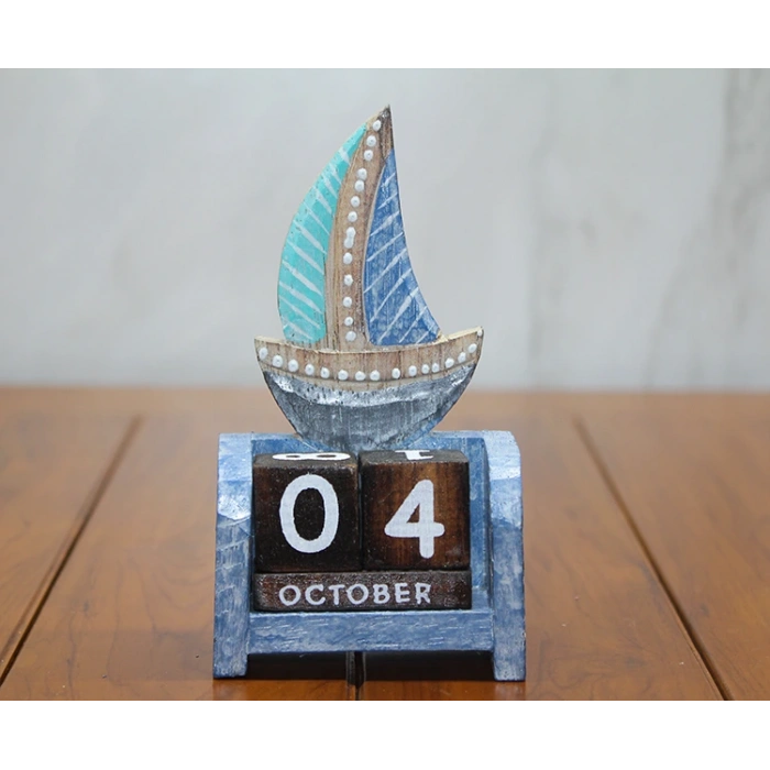 Wooden Sail Calendar
