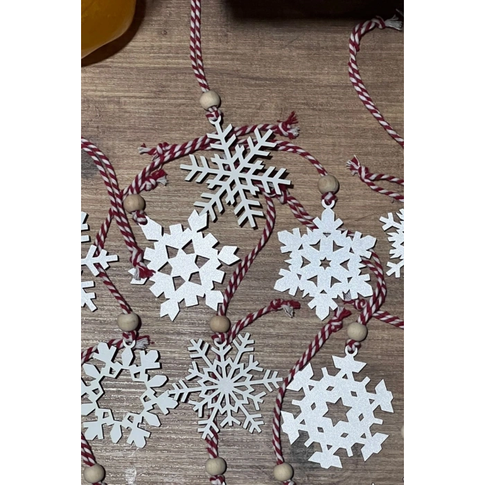 Ahşap Yılbaşı Ağaç Süsü-BY15