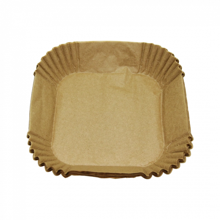 AİR FRYER 50 PARÇA  KARE - 16X4.5CM KAĞIT PİŞİRME KALIBI (5365)