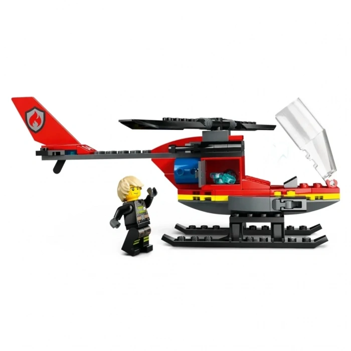 Aksiyon Figürü İtfaiye Helikopteri 60411 Seti