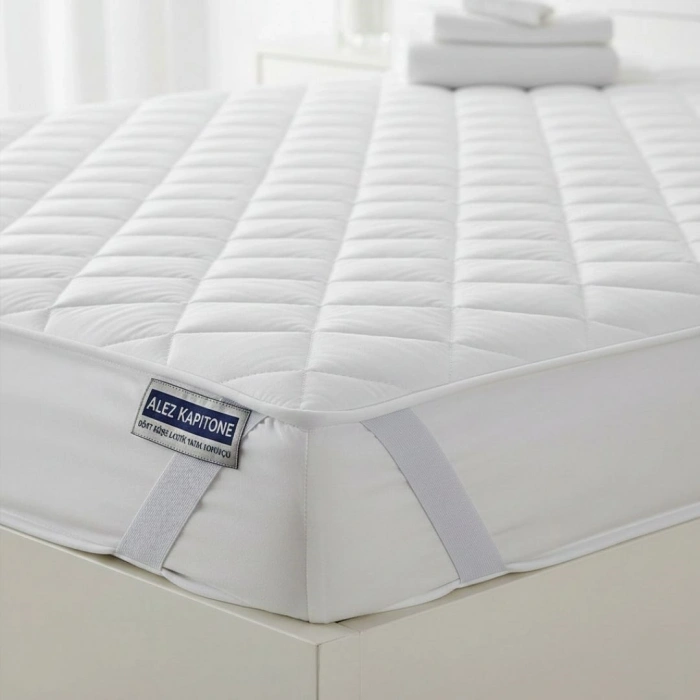 Alez Kapitone Dört Köşe Lastik Yatak Koruyucu 160*200 Cm