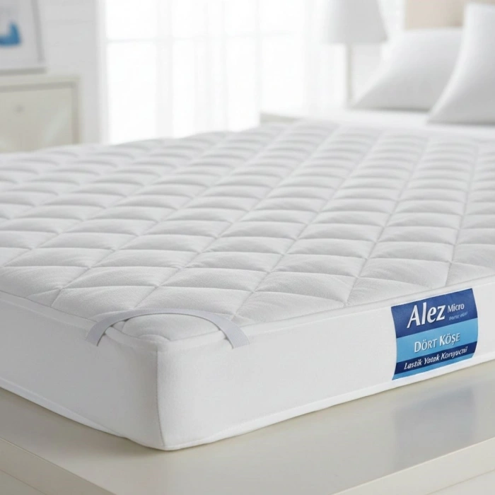 Alez Micro Dört Köşe Lastik Yatak Koruyucu 100*200 Cm