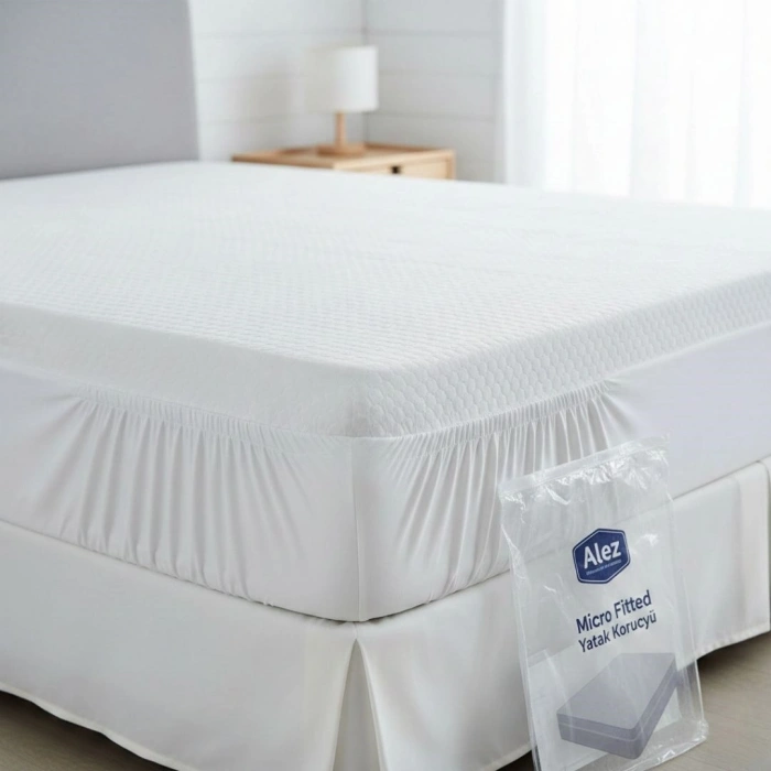 Alez Micro Fitted Yatak Koruyucu 160*200 Cm