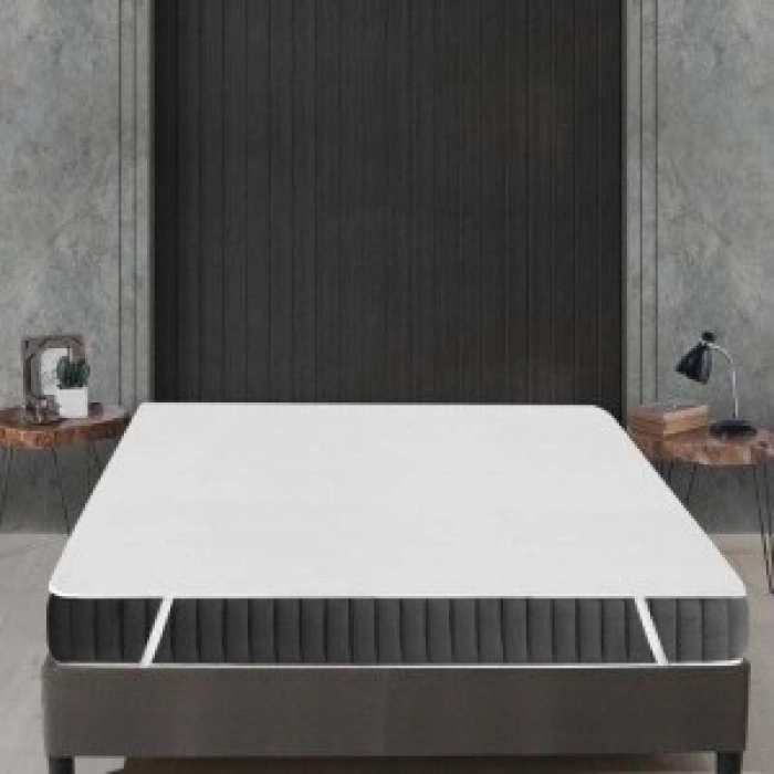 Alez Pamuklu Dört Köşe Lastik Yatak Koruyucu 100*200 Cm