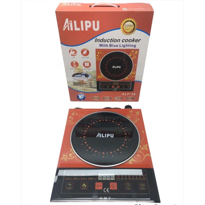 ALP-12 DİJİTAL TEKLİ ELEKTRİKLİ OCAK 2200W (5365)