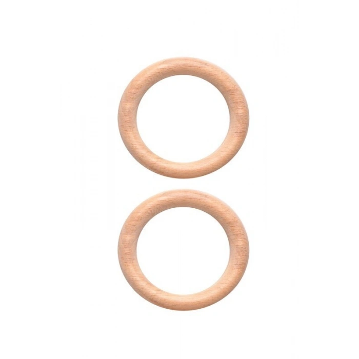 Amigurimi Ahşap Halka 7 Cm 2li