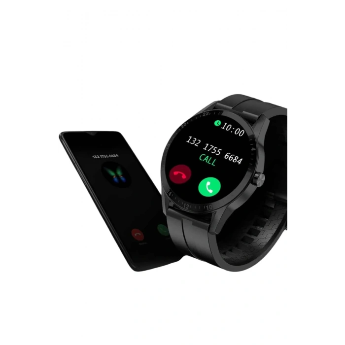 Amoled Ekran Akıllı Saat 3 Kordonlu Nfc Gps Uyumlu