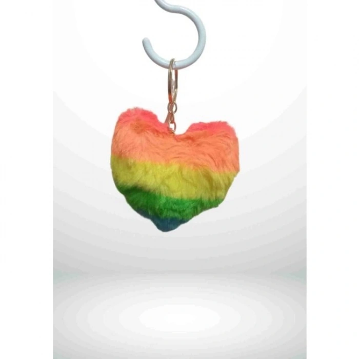 Anahtarlık Peluş Kalp  – Sevgi Dolu Tasarım